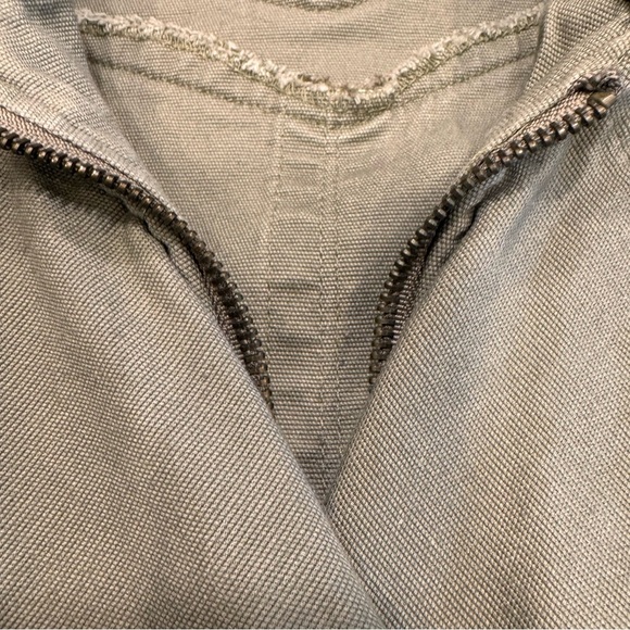 Radio London Women’s Army Green Jacket Zip Up & Button Size Medium - Picture 10 of 15